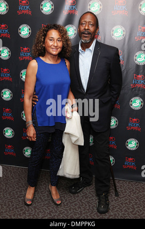 Penny Clarke Clarke Peters 'Red Hook Summer' premiere à la DGA Theatre New York City USA - 06.08.12 Banque D'Images