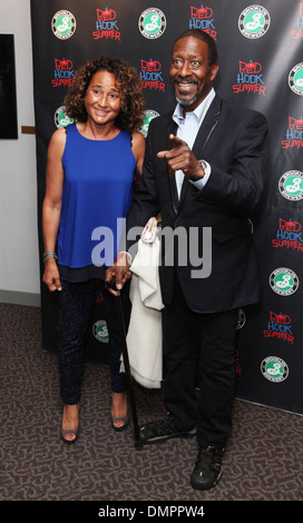 Penny Clarke Clarke Peters 'Red Hook Summer' premiere à la DGA Theatre New York City USA - 06.08.12 Banque D'Images