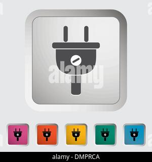 Fiche électrique Illustration de Vecteur