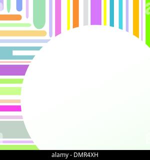 L'arrière-plan urbain conçu avec l'abstraction stylisée Illustration de Vecteur