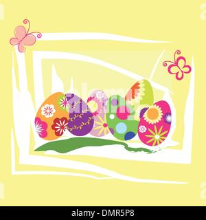 Vacances de Pâques Printemps wallpaper Illustration de Vecteur