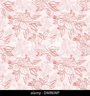 Seamless floral background Illustration de Vecteur