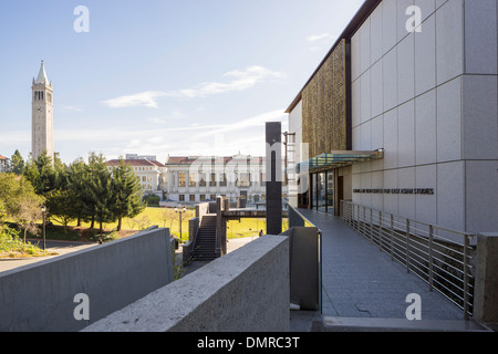 Université de Californie, Berkeley, bibliothèque de l'Asie de l'Est. Banque D'Images