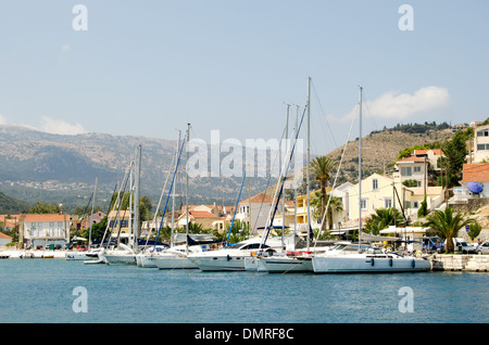 Promenade à Agia Efimia, Kefalonia, Grèce Banque D'Images