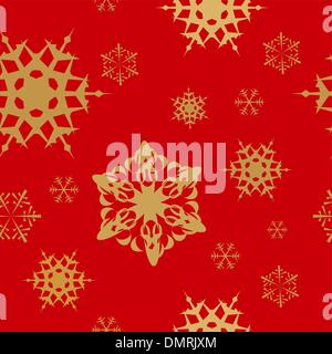 Hiver - Noël rouge motif transparent Illustration de Vecteur