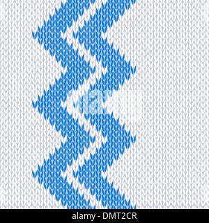 Motif tricoté sans couture Illustration de Vecteur
