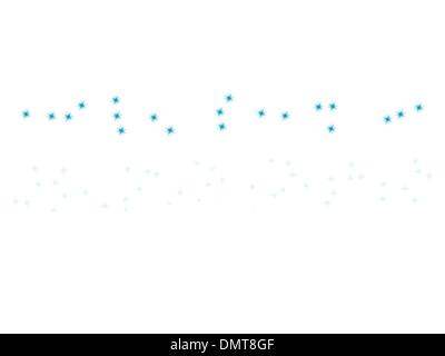 Fond d'hiver avec des flocons de neige. EPS 8 Illustration de Vecteur