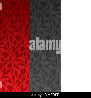 Tulipes transparente motif (vecteur) Illustration de Vecteur