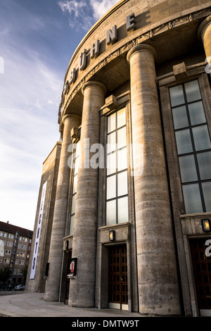 En théâtre Volksbühne de Berlin Mitte district city en Allemagne Banque D'Images