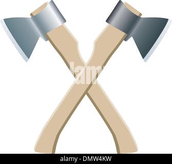 deux axes de vecteur Illustration de Vecteur