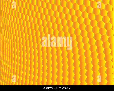 nid d’abeille Illustration de Vecteur