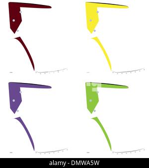 Botte talon haut Illustration de Vecteur