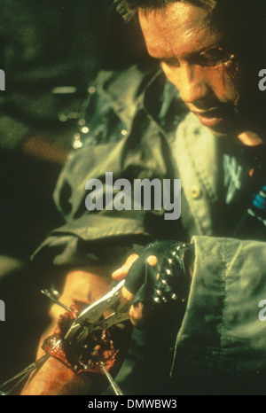 1984 TERMINATOR MGM film avec Arnold Schwarzenegger Banque D'Images