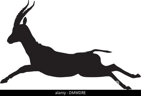 Illustration de gazelle Illustration de Vecteur
