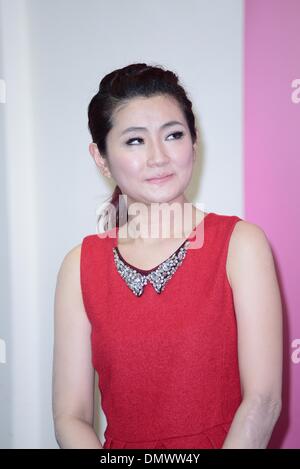 Taipei, Chine. 14Th Dec 2013. Singer Selina en conférence de presse publique à Taipei, Chine le lundi 16 décembre 2013. © TopPhoto/Alamy Live News Banque D'Images