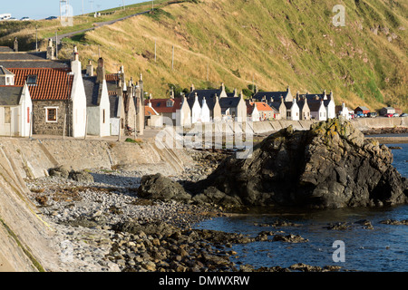 Crovie crofters cottages cottage holiday village Banque D'Images