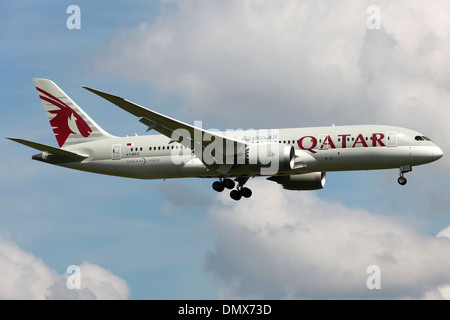 Qatar Airways Boeing 787 Dreamliner Banque D'Images