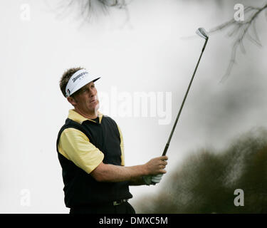 Jan 28, 2006 ; La Jolla, CA, USA ; GOLF : Stuart Appleby, troisième tee au cours de la Buick Invitational 2006. Crédit obligatoire : Photo de Jim Baird/San Diego Union Européenne T/ZUMA Press. (©) Copyright 2006 par San Diego Union Européenne T Banque D'Images