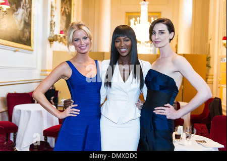 Le Visage Naomi Campbell Caroline Winberg Erin O'Connor Banque D'Images