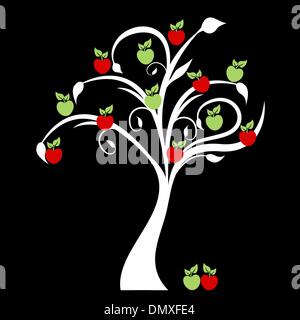 Apple Tree Illustration de Vecteur