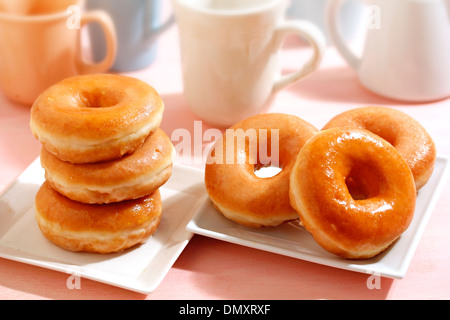 Beignets faits maison. Recette disponible. Banque D'Images