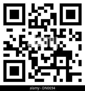 Maison à vendre les données en code qr. EPS 8 Illustration de Vecteur