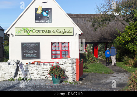 Tea Garden Cafe, Doolin, comté de Clare, Irlande Banque D'Images