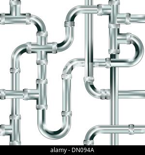 Tuyau d'eau transparent background vector Illustration de Vecteur