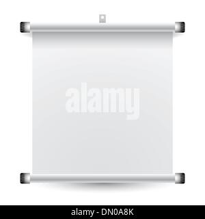 Roll up banner Illustration de Vecteur