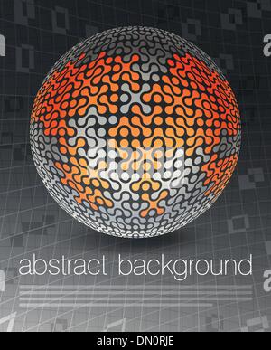 Global business concept poster design, illustration vectorielle, EPS1 Illustration de Vecteur