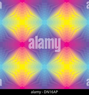 Abstract vector background mosaïque carré transparent Illustration de Vecteur