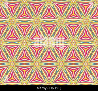 Mosaïque triangulaire de couleur Illustration de Vecteur