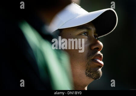 Jan 28, 2006 ; La Jolla, CA, USA ; GOLF : Tiger Woods au cours de la Buick Invitational 2006. Crédit obligatoire : Photo par Sean M Haffey/San Diego Union Européenne T/ZUMA Press. (©) Copyright 2006 par San Diego Union Européenne T Banque D'Images