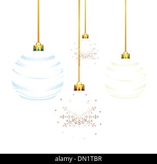 Vector christmas balls Illustration de Vecteur