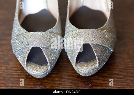Arrangement de brides chaussures Banque D'Images