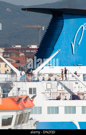 Ferries à Livourne. Banque D'Images