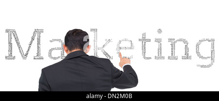 Composite image of asian businessman Banque D'Images