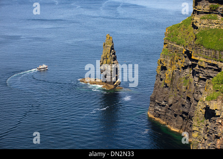 Falaises de Moher, le Burren, comté de Clare, Irlande Banque D'Images