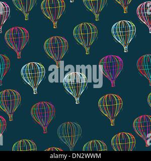 Motif ballons sans couture Illustration de Vecteur