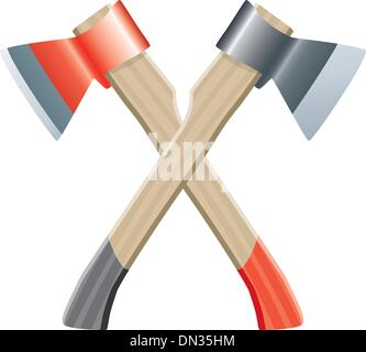 deux axes de vecteur Illustration de Vecteur