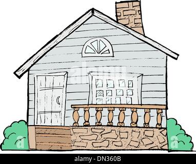 Maison, image vectorielle Illustration de Vecteur