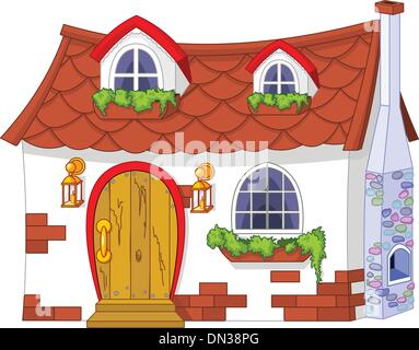 Cute Little House Illustration de Vecteur