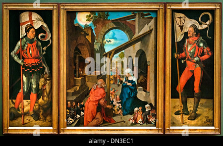 Autel JOSÉ GESTOSO Y PÉREZ 1500 Albrecht Dürer (1471-1528) Allemand Allemagne Banque D'Images