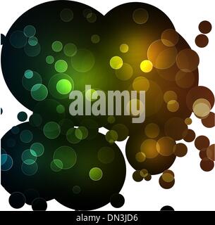 Bokeh Abstract background Illustration de Vecteur