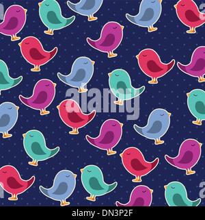 oiseaux mignons Illustration de Vecteur