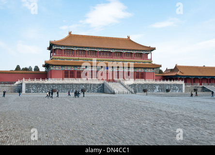 Tyren Pavalion dans la Cité Interdite, Pékin, Chine Banque D'Images