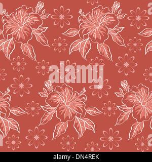 Seamless floral background Illustration de Vecteur