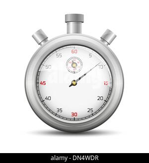 Le chronomètre Illustration de Vecteur