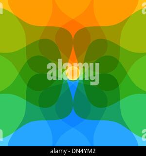 Résumé Contexte géométrique Illustration de Vecteur