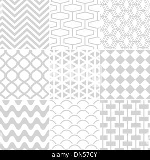 Modèle rétro blanc transparent Illustration de Vecteur